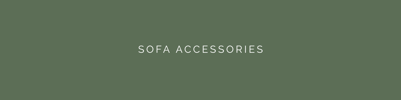 Sofa accessories
