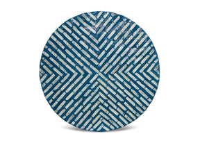 Turquoise Shell Side Table Side Tables Vast Furniture 
