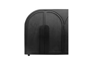 Nico Wooden Sideboard - Black Buffets Vast Furniture 