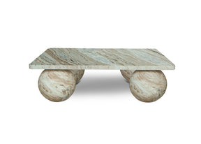 Modena Butterscotch Marble Ball Coffee Table