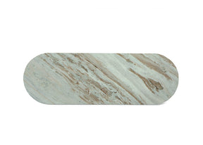 Forli Butterscotch Marble Flute Console