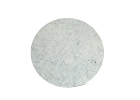 Genoa Tall White Marble Side Table Lamp Tables Marble Collection 