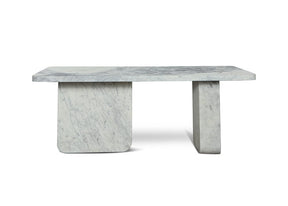 Pavia White Marble Coffee Table Coffee Tables Vast Furniture + Home 