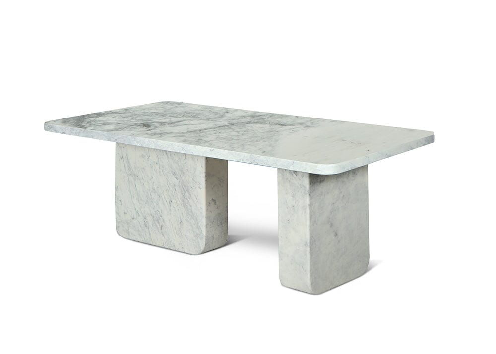 Pavia White Marble Coffee Table Coffee Tables Marble Collection 