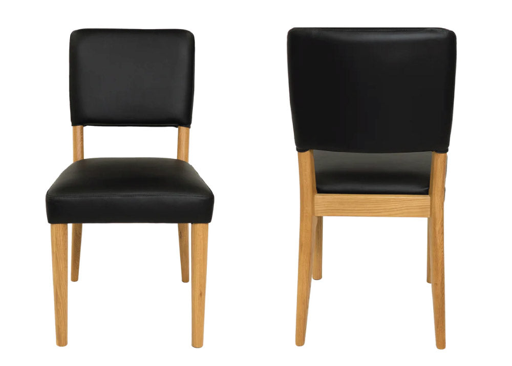 Adele Dining Chair - front and back view