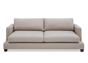 Ascot 3 Seater Lounge in grey Warwick fabric