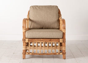 Avoca Armchair with Taupe Cushions Alfresco Lounging Avoca 