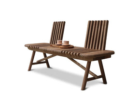 Haven Bench With Backrest Benches Vast Furniture 