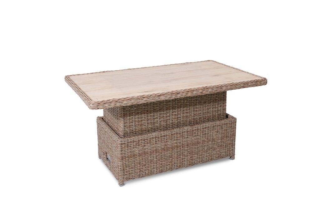 Barcelona Up and Down Table Outdoor Dining Tables Nest 