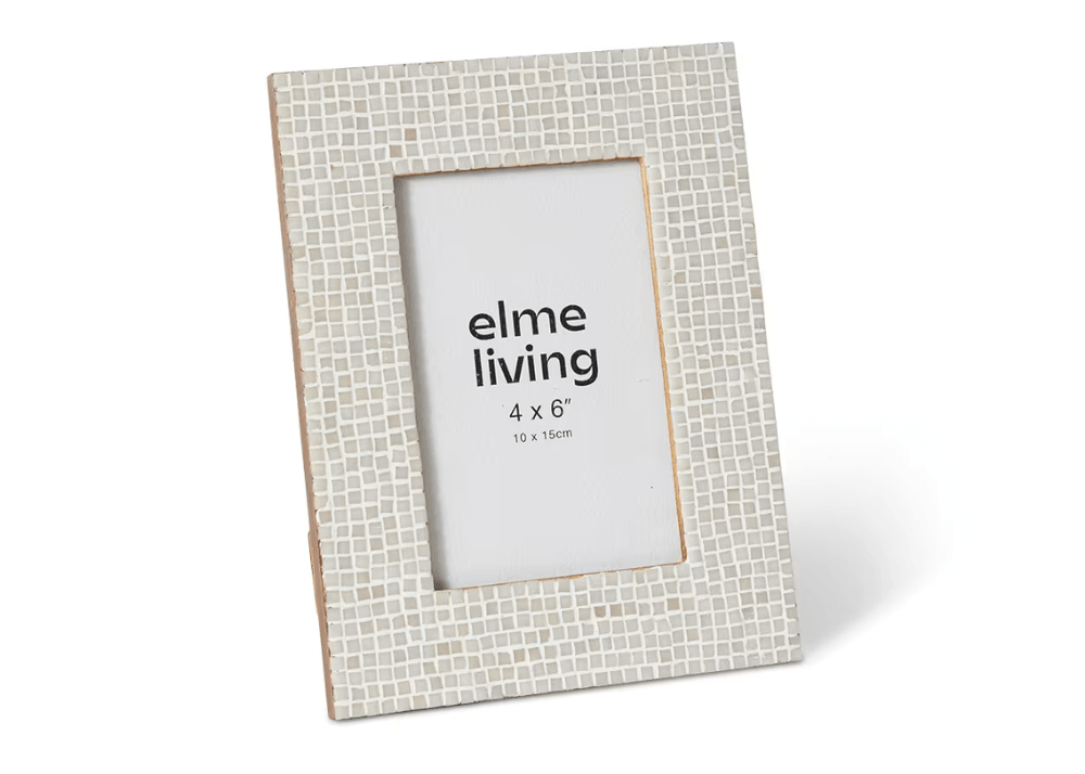 Cambria 4x6 Photo Frame White