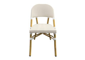 Cove Outdoor Dining Chair in white