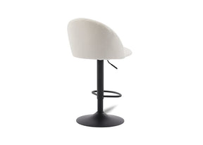 Elk Barstool Ivory/Black Stools Vast Furniture 