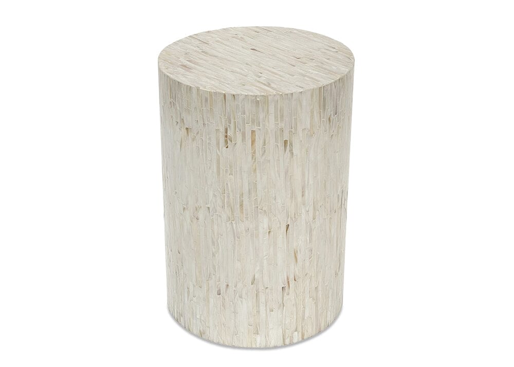 Mother Of Pearl White Side Table Side Tables Vast Furniture 