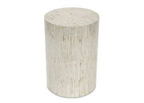 Mother Of Pearl White Side Table Side Tables Vast Furniture 