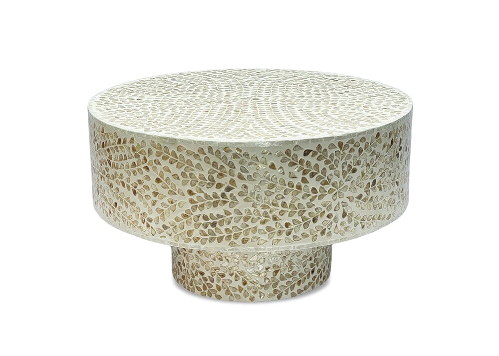 Osaka Mother of Pearl Coffee Table Side Tables Vast Furniture 