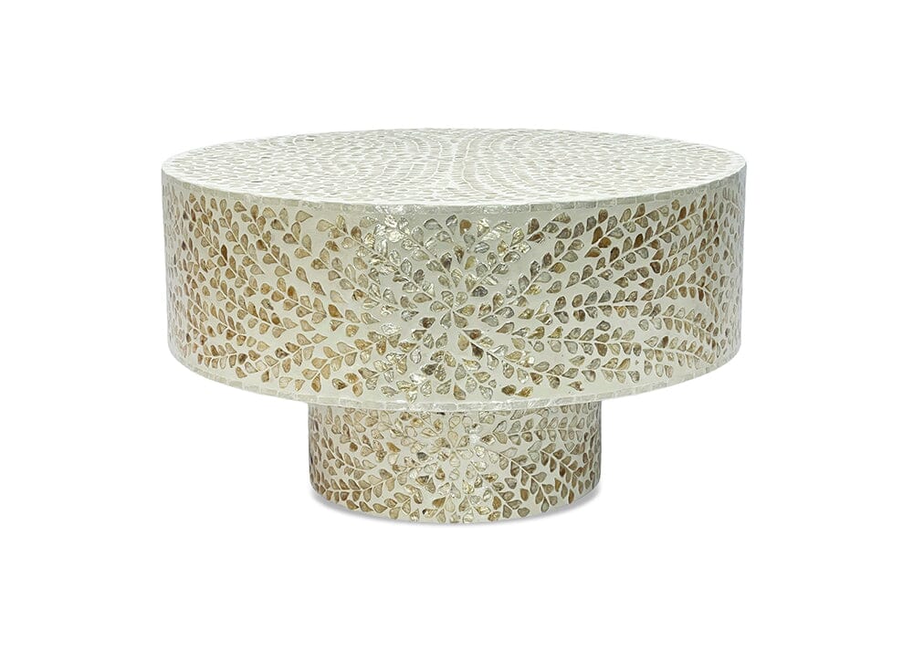 Osaka Mother of Pearl Coffee Table Side Tables Vast Furniture 