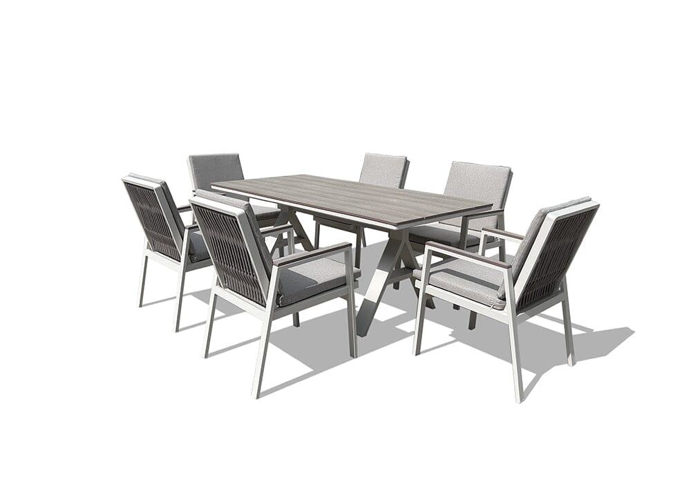 Florida 7Pc Dining Outdoor Seating Nest 