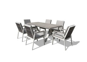 Florida 7Pc Dining Outdoor Seating Nest 