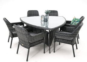 Fremont Triangle Table Outdoor Dining Tables Nest 