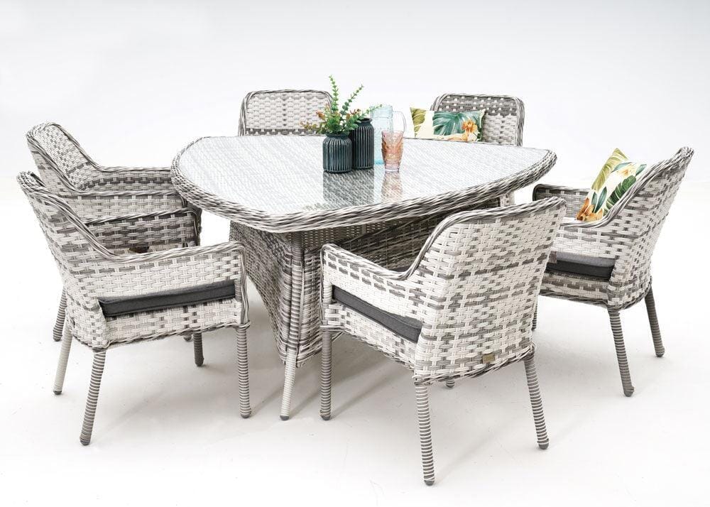 Fremont Triangle Table Outdoor Dining Tables Nest 