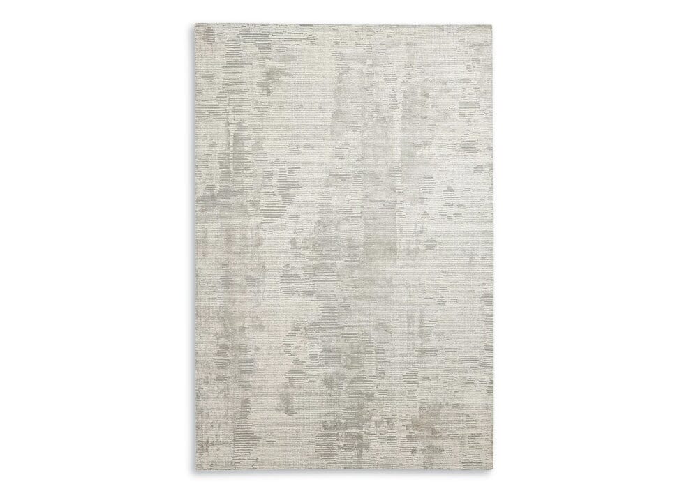 Glebe Rug - Silver (2000x3000) Rugs and Mats Weave Rugs 