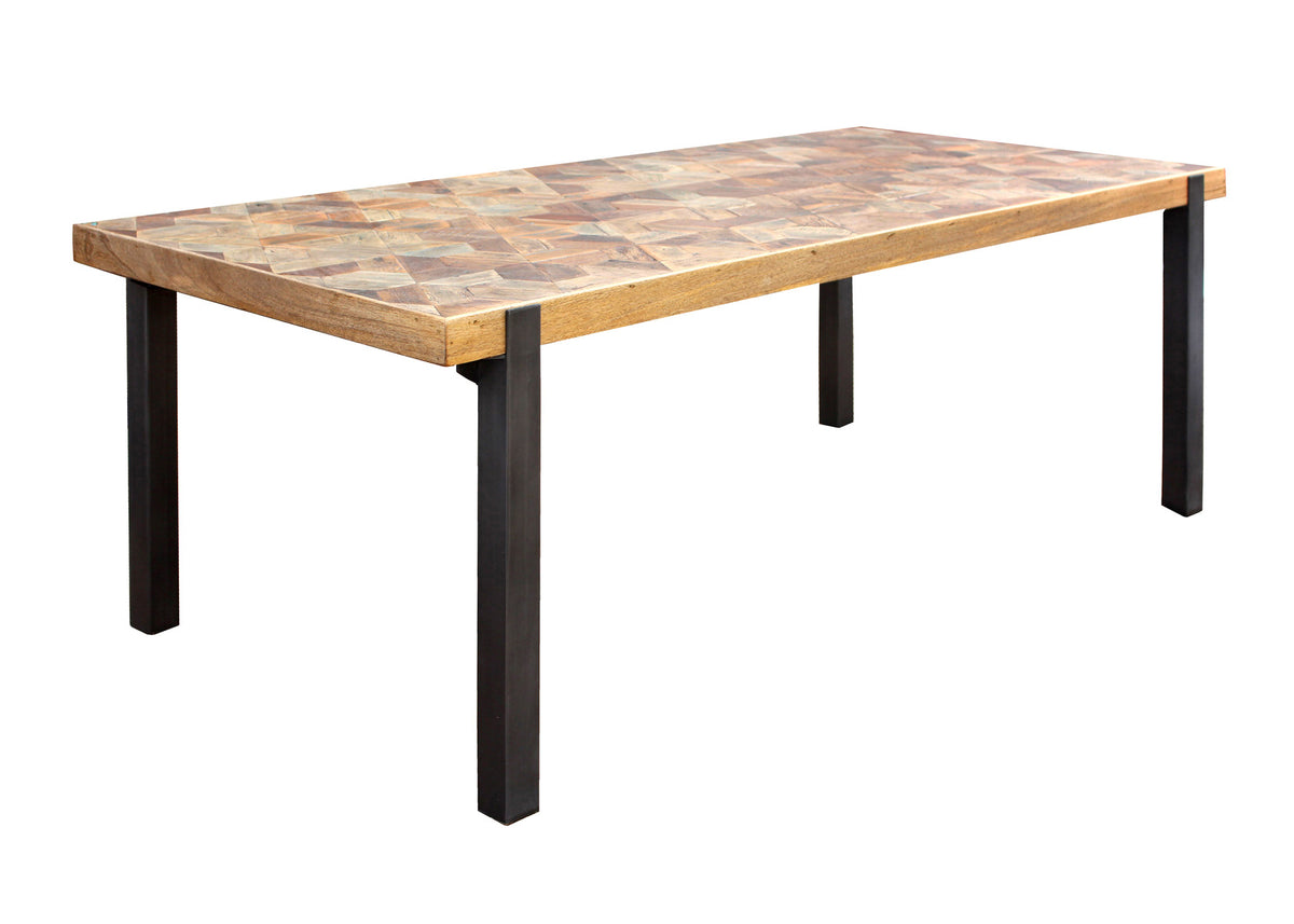 Hesta Dining Table - Peacock