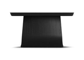 Lambert Rectangle Coffee Table - Oak Black Coffee Tables Vast Furniture + Home 