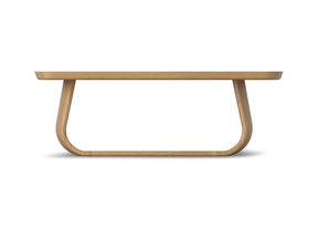 Lambert Rectangle Coffee Table - Oak Natural Coffee Tables Vast Furniture + Home 