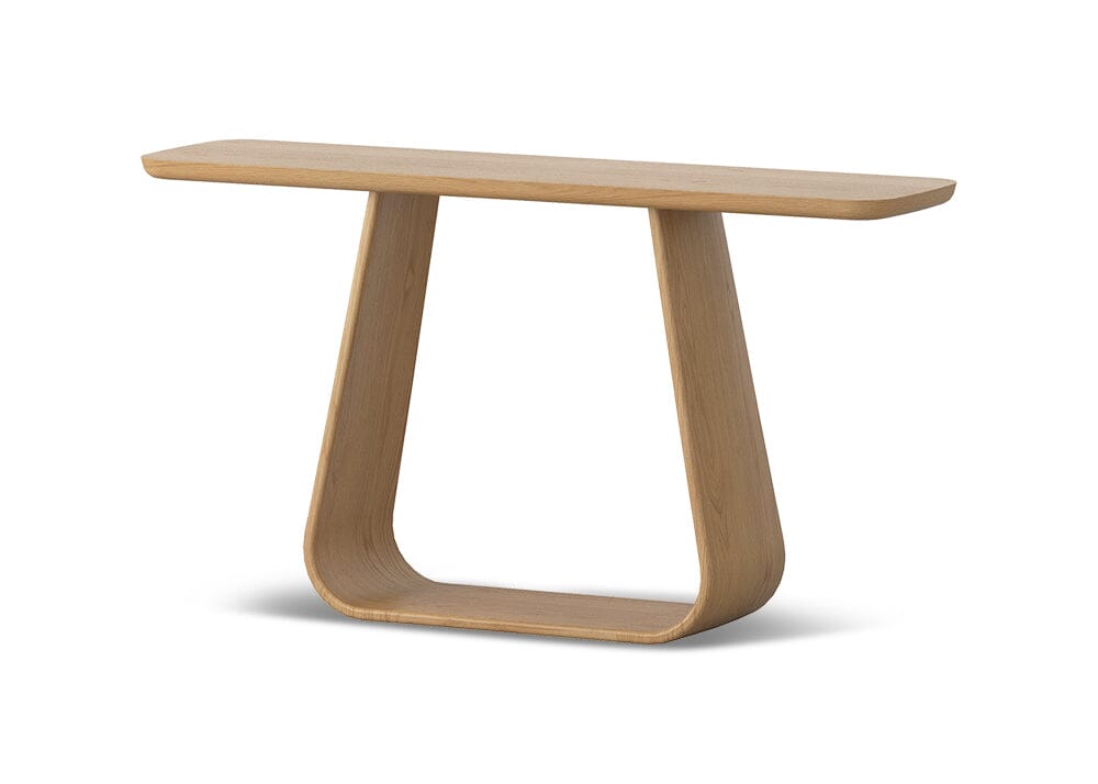 Lambert Console - Oak Natural Console Tables Vast Furniture + Home 