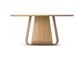 Lambert 1600 Round Dining Table - Oak Natural Tables Vast Furniture + Home 