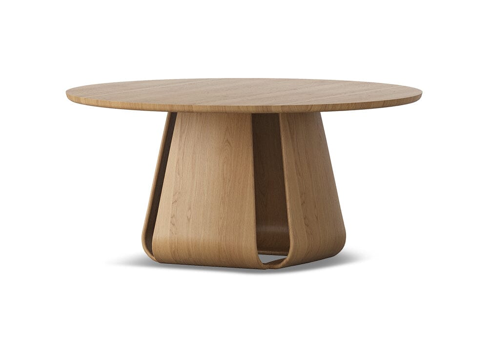 Lambert 1600 Round Dining Table - Oak Natural Tables Vast Furniture + Home 