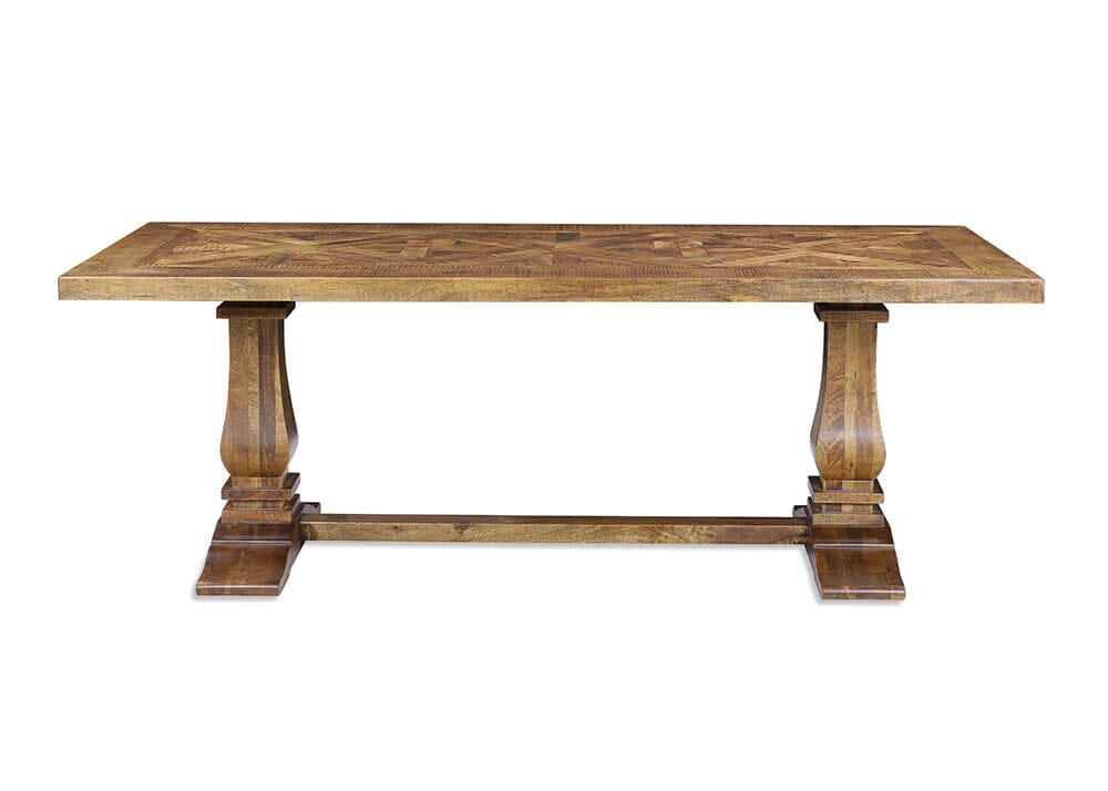 Lyon Dining Table - Mango Parquetry (260) Dining Tables Lyon 