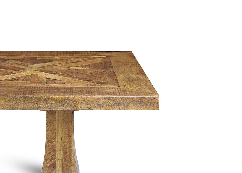 Lyon Dining Table - Mango Parquetry (186) Dining Tables Lyon 