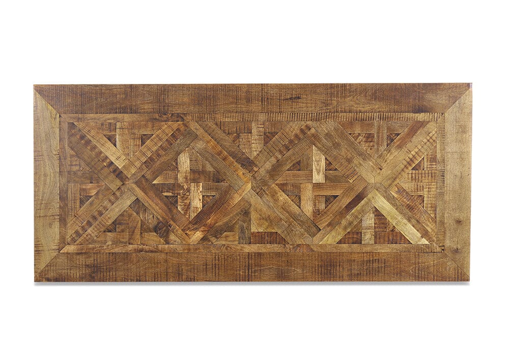 Lyon Dining Table - Mango Parquetry (186) Dining Tables Lyon 