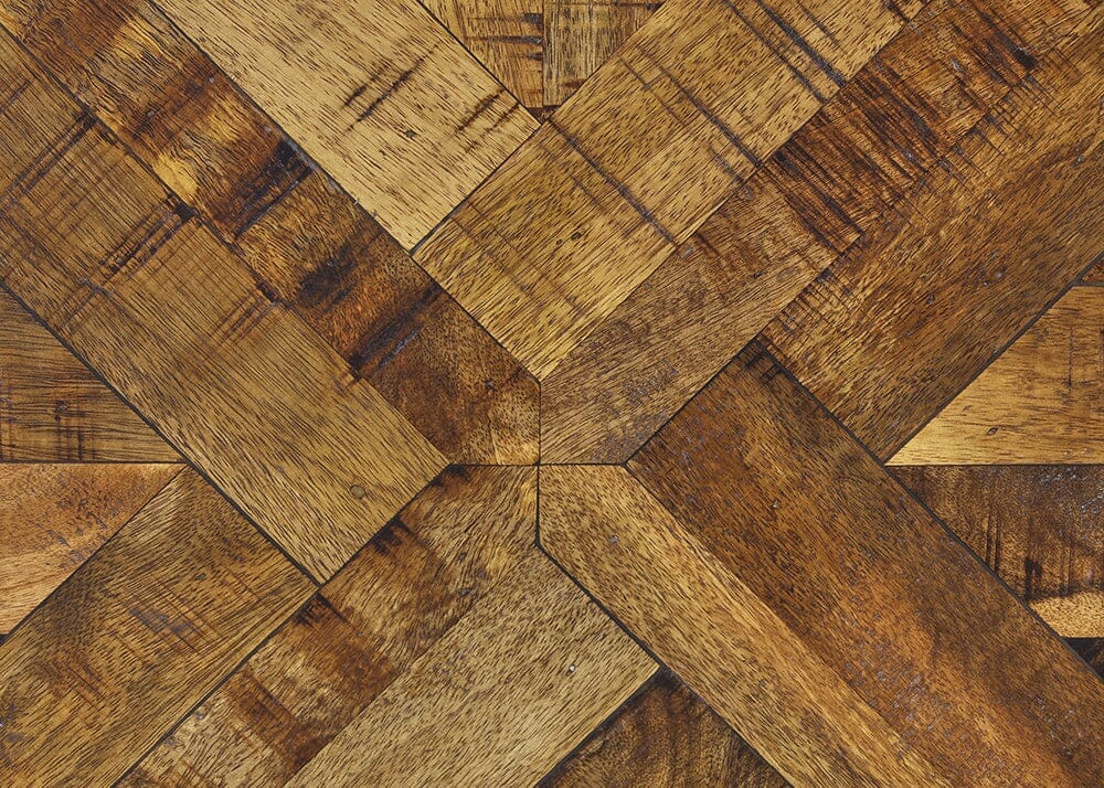 Lyon Dining Table - Mango Parquetry (300) Dining Tables Lyon 