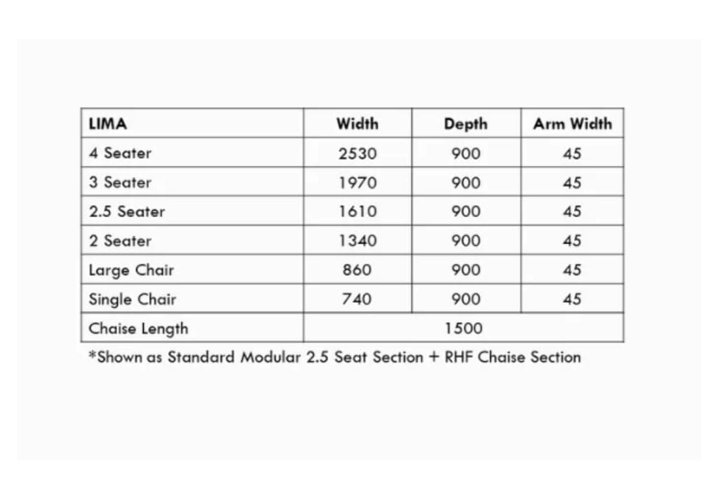 Lima Sofa Range Lounges and Armchairs UD LOUNGES 