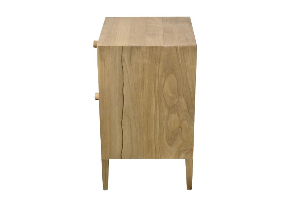 Malibu Bedside Table Two Drawers Bedside Tables Elements 