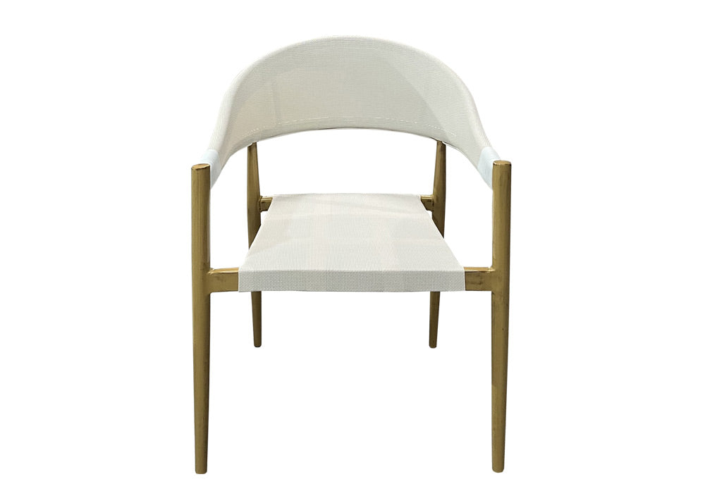 Marina Outdoor dining chair white