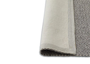 Matterhorn Rug - Tar (2000x3000) Rugs and Mats Weave Rugs 