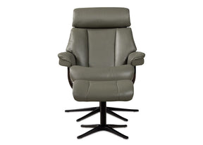 Nordic 99 Chair & Ottoman Star Base Recliner Chairs Vast Furniture 