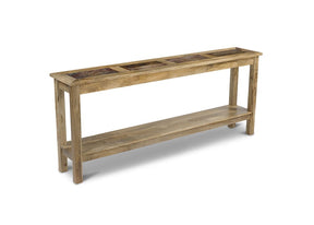 Old Door Sofa Table 2 Level Console Tables Old Door 
