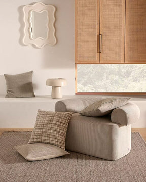 Dania Cushion - Oyster Accessories Weave Cushions 