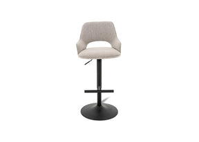 Petra Barstool Light Grey/Black Stools Vast Furniture 
