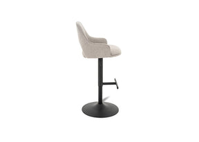 Petra Barstool Light Grey/Black Stools Vast Furniture 