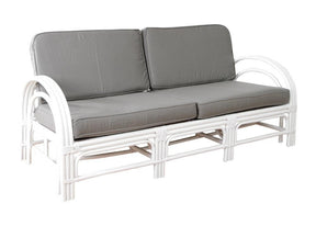 Pretzel Daybed - White with Grey Covers