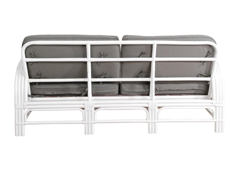 Pretzel Daybed - White with Grey Covers