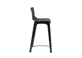 Rhone Black/Black Barstool Stools Vast Furniture 