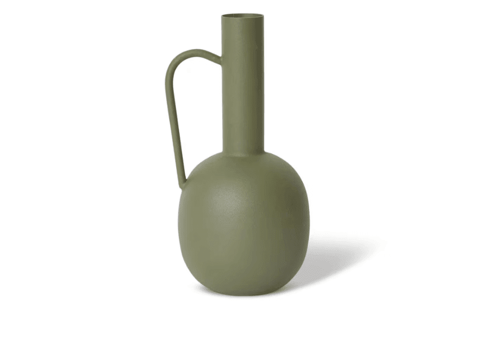 Rocco Vase Grey Green Decorator Vast Furniture + Home 