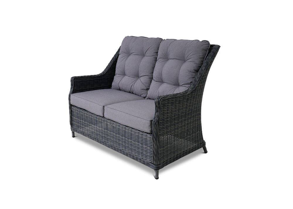 Riveria 4 Piece Set with 2 Seater Sofa Outdoor Seating Nest 