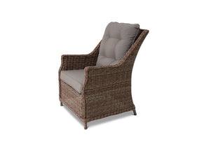 Riveria 4 Piece Set with 2 Seater Sofa Outdoor Seating Nest 